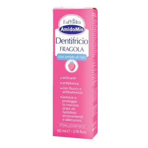 Zeta Farmaceutici Euphidra Amidomio Dentifricio Fragola 50 Ml