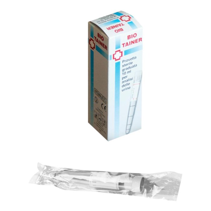 Bio Tainer provetta sterile urine 12 ml contenitore monouso
