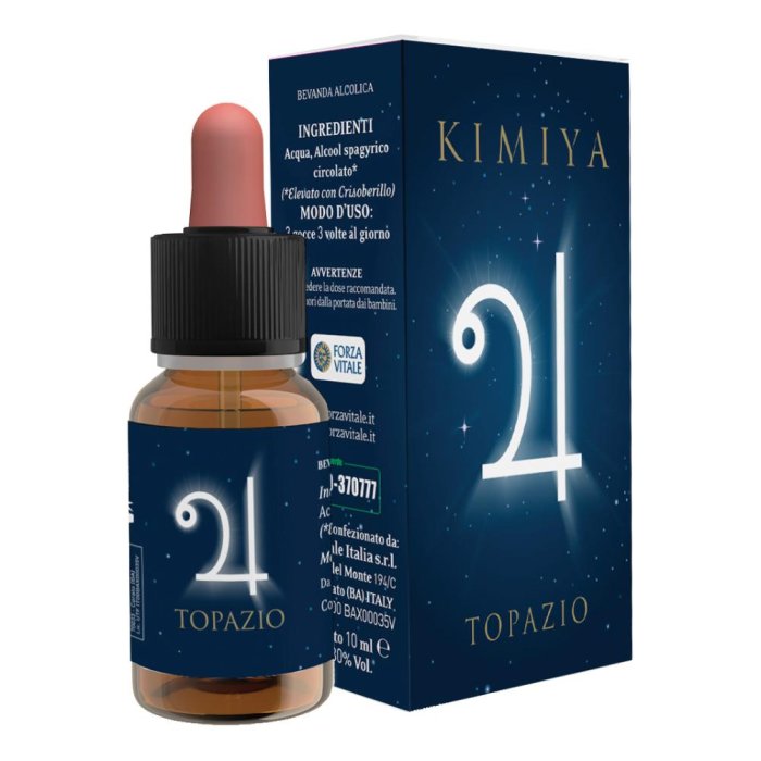 Topazio Kimiya gocce 10 ml - essenza spagirica Topazio Kimiya