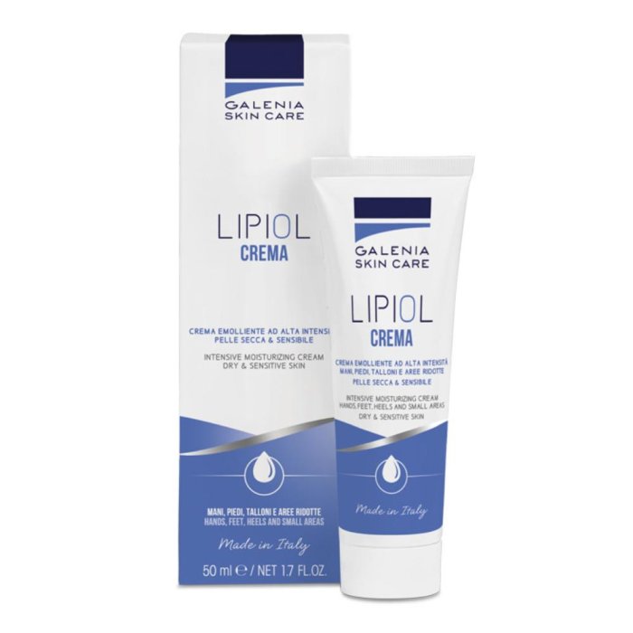 Lipiol Crema  50  Ml Crema Idratante Nutriente Pelle Secca
