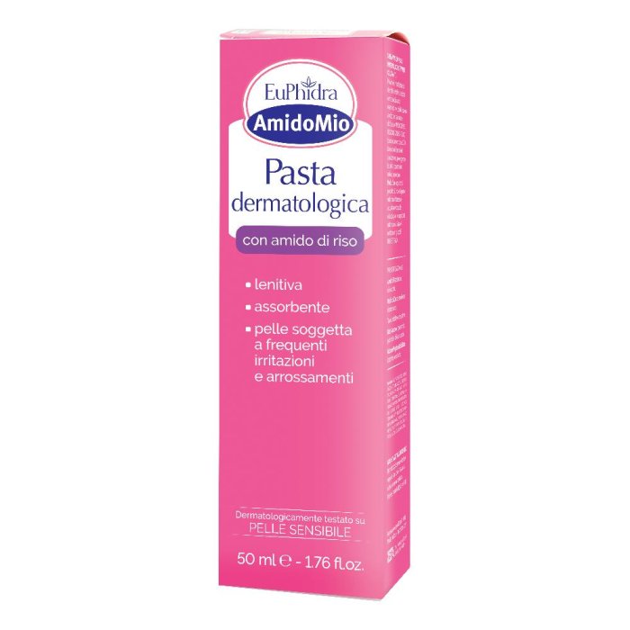 EuPhidra AmidoMio Pasta Dermatologica Amido di Riso Pelli Sensibili 50 ml