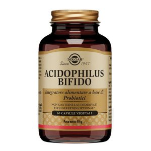 Solgar Acidophilus Bifido Integratore Alimentare 60 Capsule Vegetali