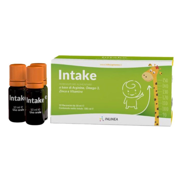 Inlinea Intake Integratore Alimentare 10 Flaconi Da 10ml