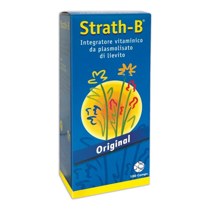 Strath B Integratore Alimentare in Compresse con Vitamine del Gruppo B – 40 Compresse 20 g