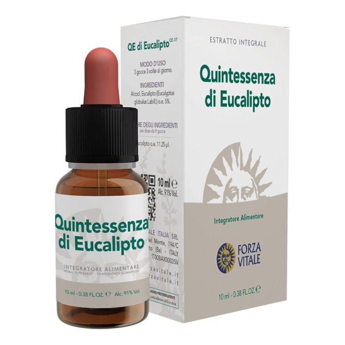 Forza Vitale Italia Ecosol Quintessenza Di Eucalipto Gocce 10 Ml