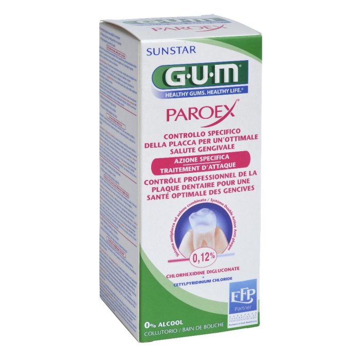 Gum Paroex 0,12% Clorexidina Collutorio Sunstar 300 ml