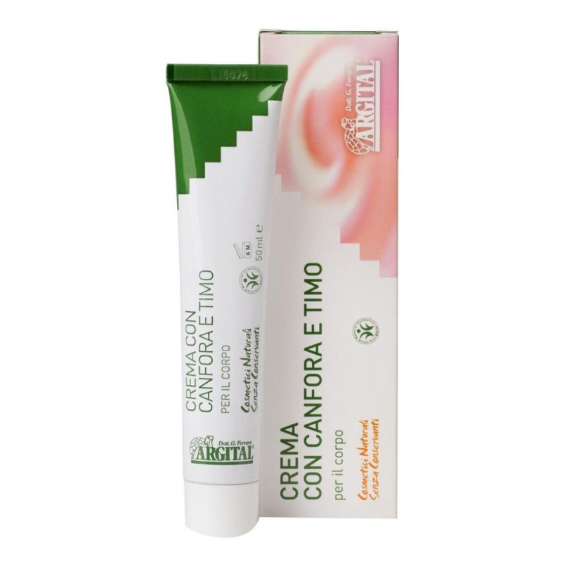 Argital Canfora e Timo Crema Corpo per Contratture 50 ml