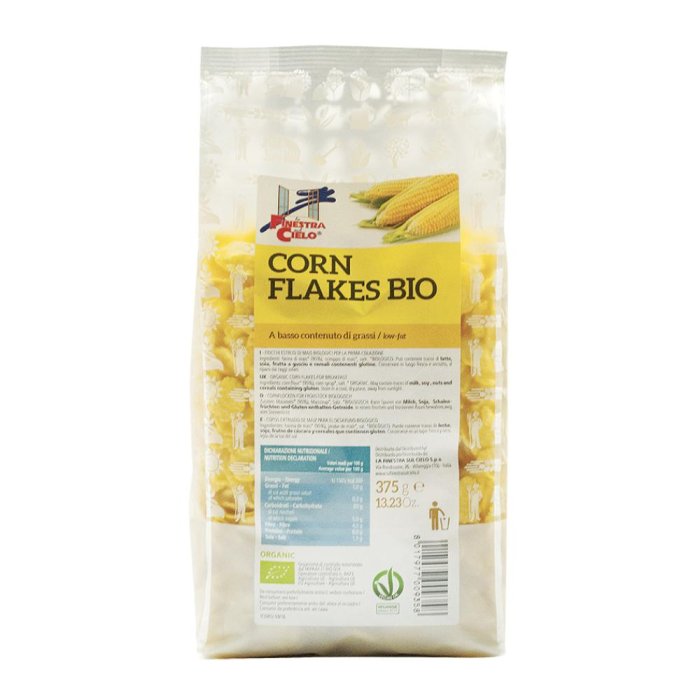 CORN FLAKES 375G BIO