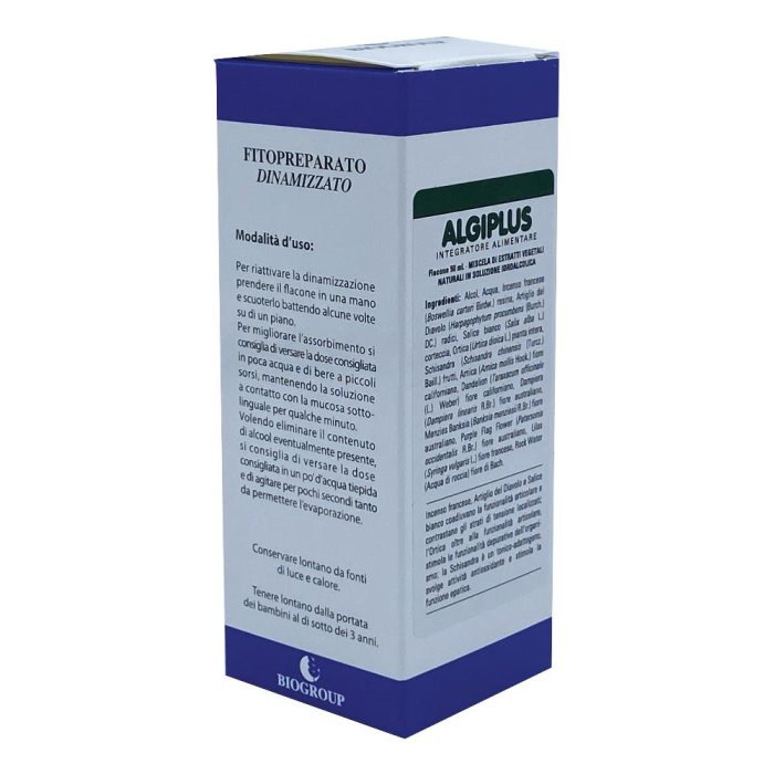 Algiplus Soluzione Idroalcolica  50  Ml Integratore Per Il Benessere Articolare
