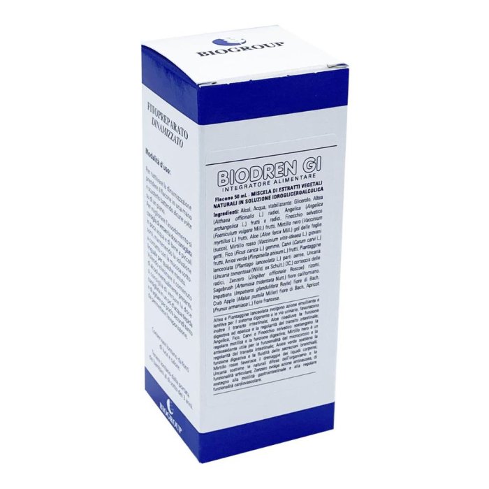 Biogroup Biodren Giallo Soluzione Idroalcolica 50 Ml Flacone