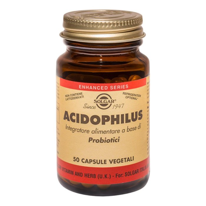 Solgar It. Multinutrient Acidophilus 50 Capsule Vegetali
