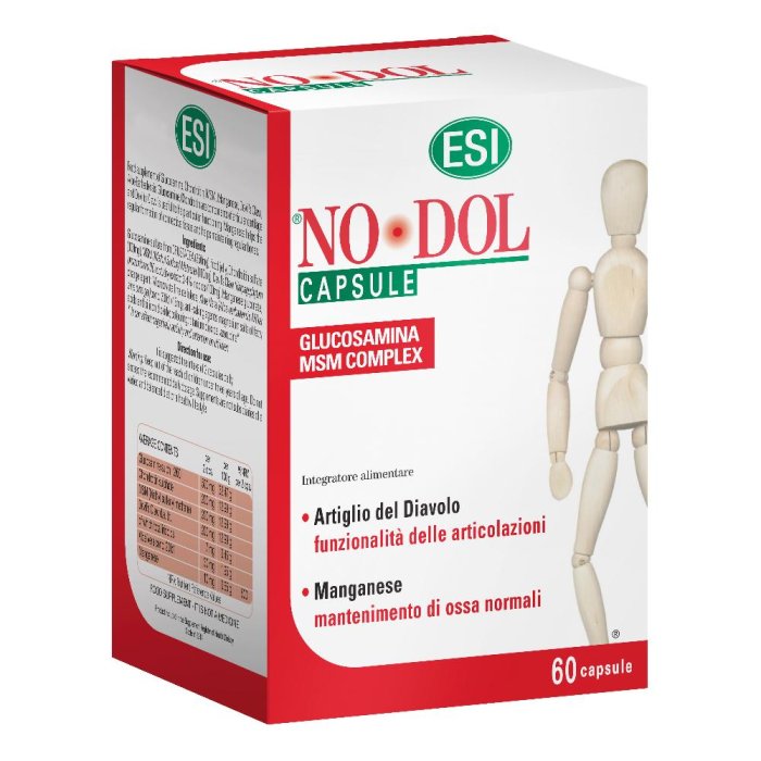 Esi No dol Integratore Alimentare Articolazioni 60 Capsule