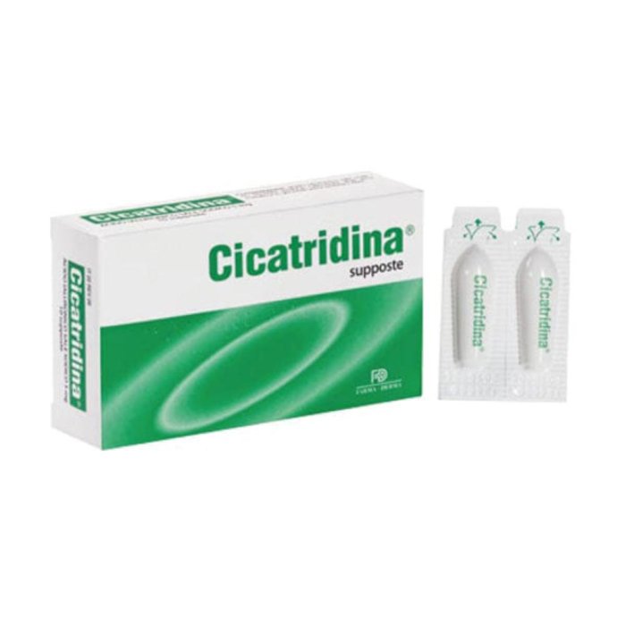 Farma-derma Cicatridina Supposte 10 Pezzi