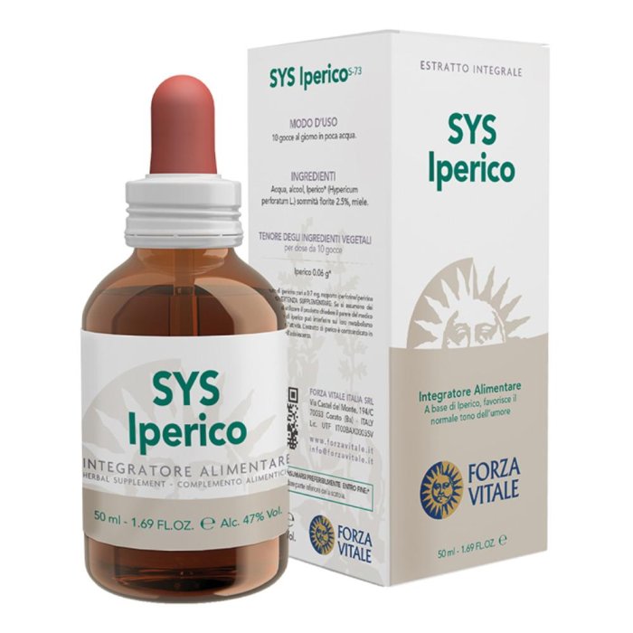 Sys Iperico gocce 50 ml - integratore erboristico a base di iperico