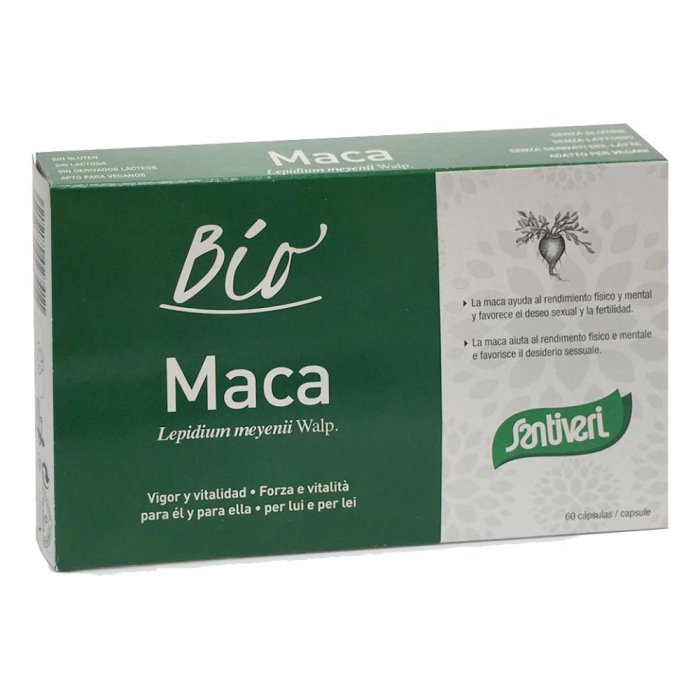 Maca 60 capsule Santiveri – integratore di maca per tono ed energia