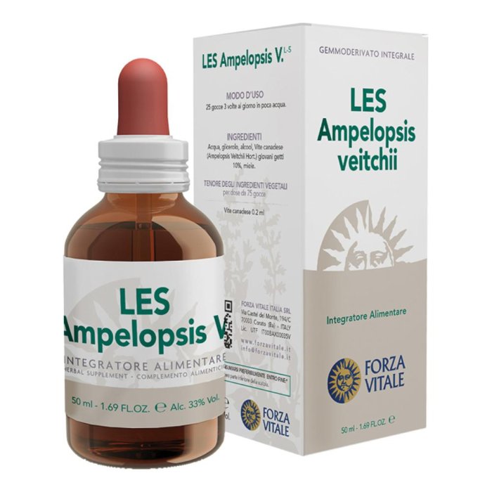 Les Ampelopsis Weitchii Gocce – Estratto Naturale in Soluzione Idroalcolica per il Benessere Generale
