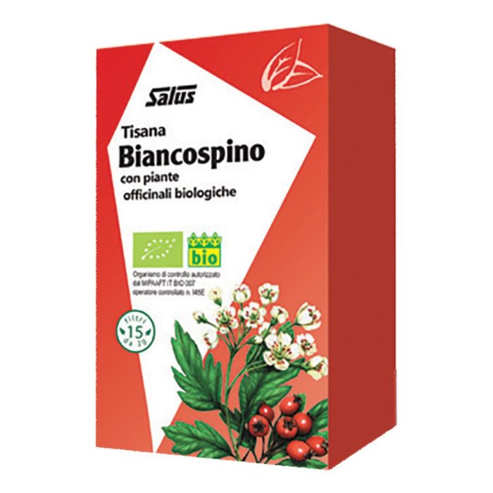 Salus Haus Gmbh & Co Kg Biancospino Tisana 15 Filtri Bio