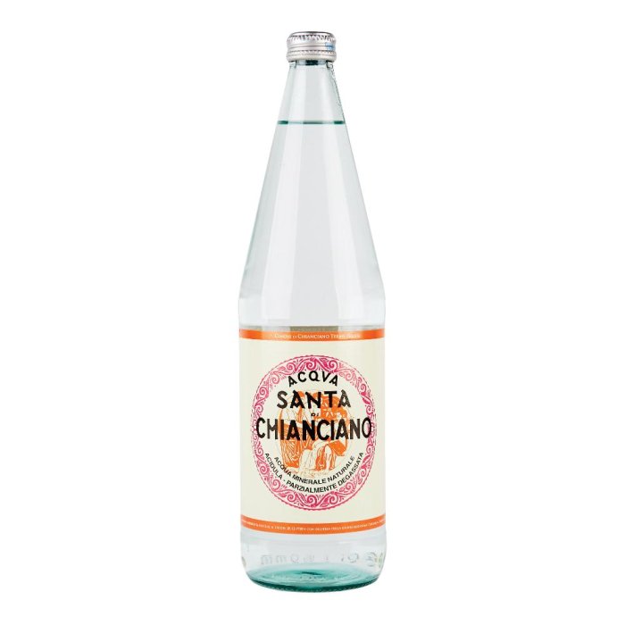 Acqua Santa bottiglia 1 litro - acqua oligominerale naturale da tavola
