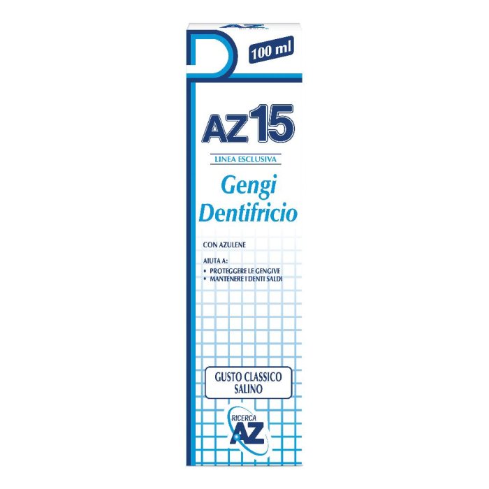AZ 15 Gengi Dentrificio Protezione Gengive Classico 100 ml