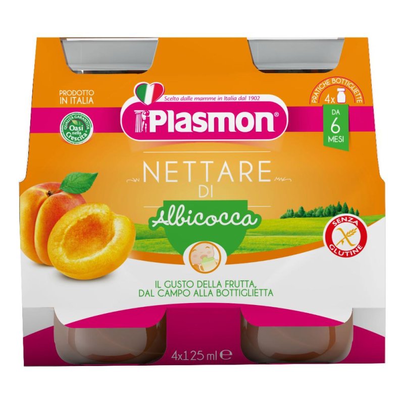 NETTARE ALBICOCCA 4X125ML