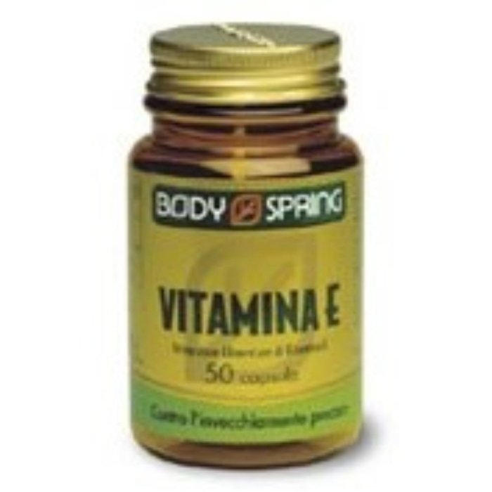 Body Spring Integratore Alimentare Vitamina E 50 Capsule