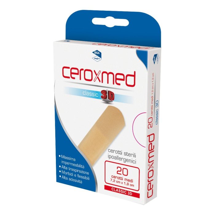 Bouty Cerotto Ceroxmed Classic 3d Misura Medium 20 Pezzi