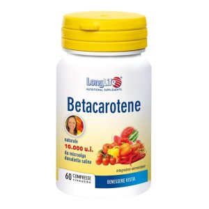 LongLife Betacarotene Integratore Alimentare 60 Compresse
