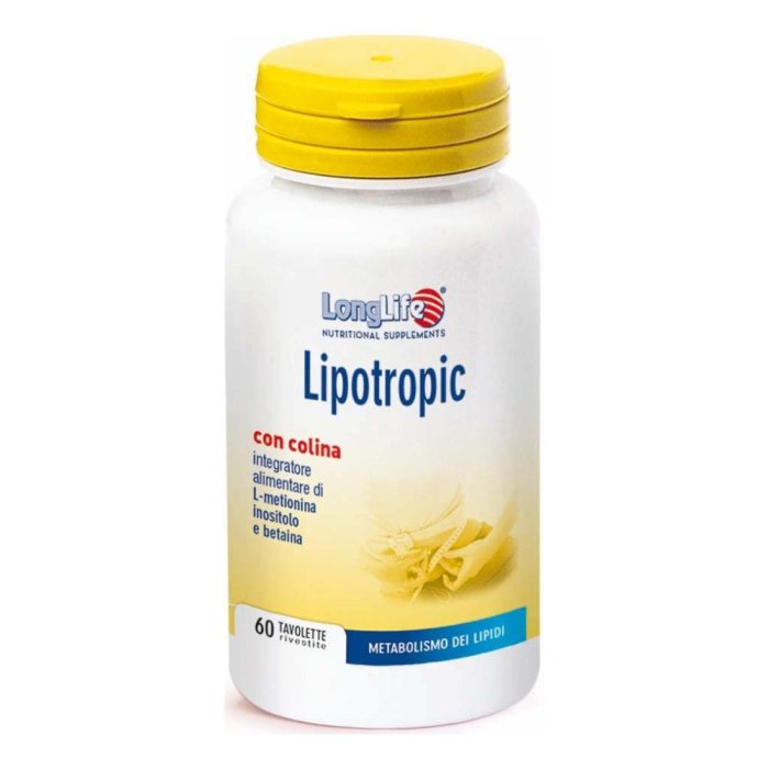 LongLife Lipotropic Integratore Alimentare 60 Tavolette