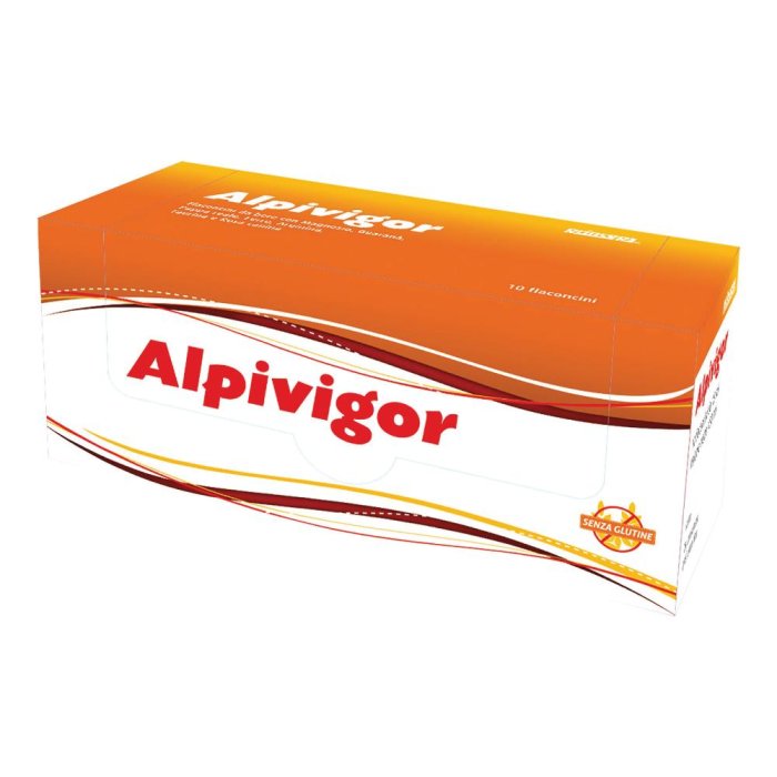 Alpivigor  10  Flaconi Da  15  Ml – Integratore Energetico Ricostituente integratore alimentare