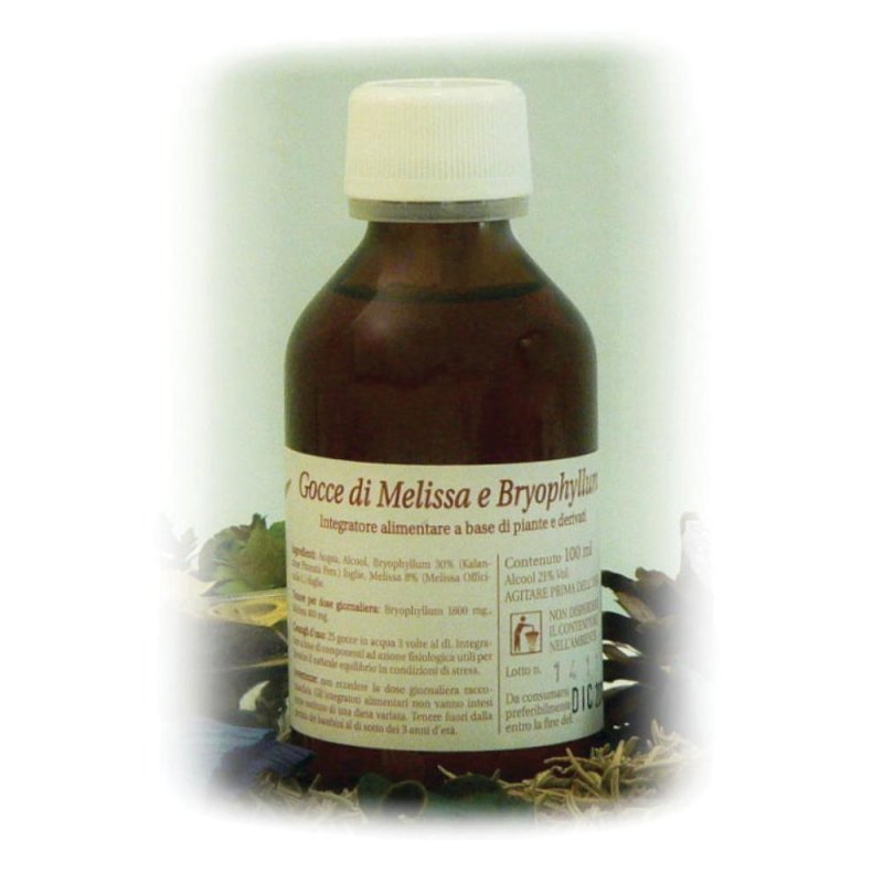 Melissa Bryophyllum Integratore Naturale in Gocce Orali 100 ml