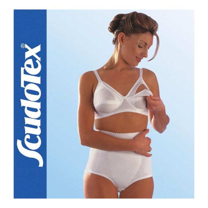 Cotton Lady guaina contenitiva bianca taglia 6 - guaina modellante in cotone