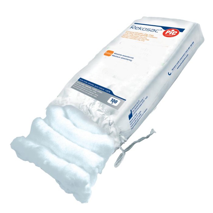 Artsana Pic Rekosac Cotone Idrofilo Zig Zag Con Fustella 250 g