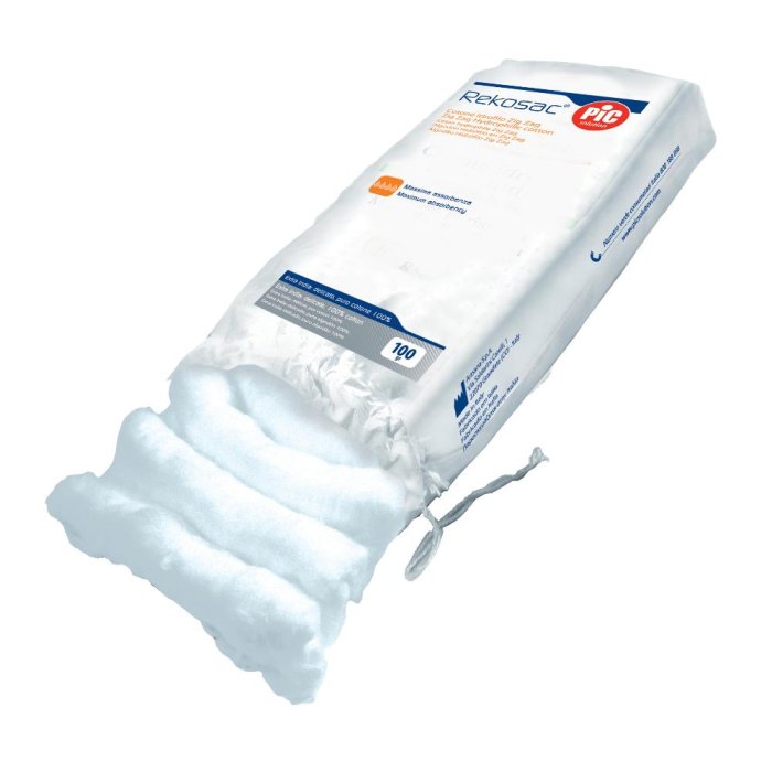 Pikdare Cotone Idrofilo Pic Rekosac Zig Zag Extra India 500 G Con Fustella