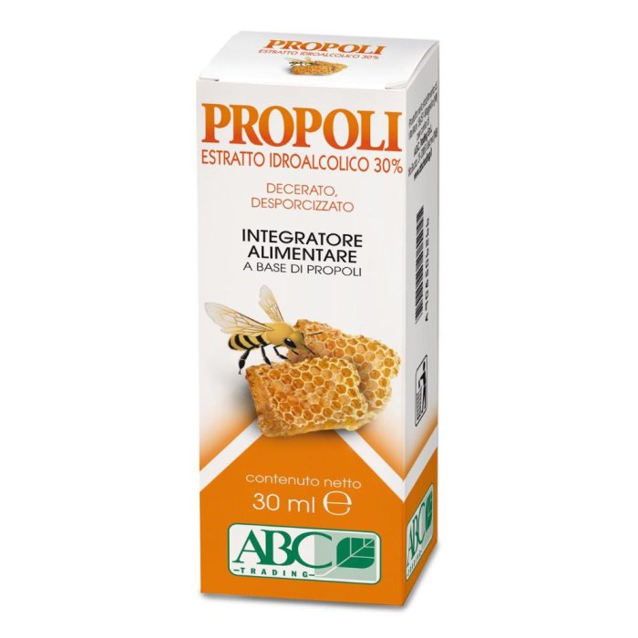 Propoli 30% estratto alcolico 30 ml ABC - gocce di propoli ad alta concentrazione