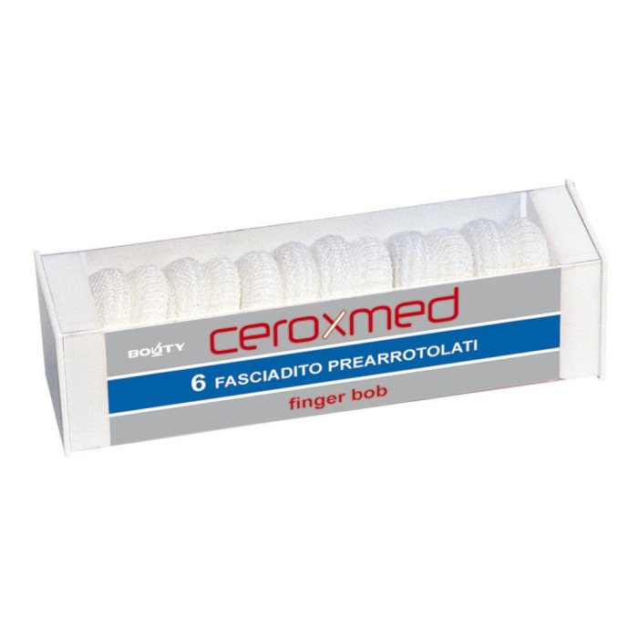 Bouty Cerotto Ceroxmed Finger Bob Colore Bianco 6 Pezzi