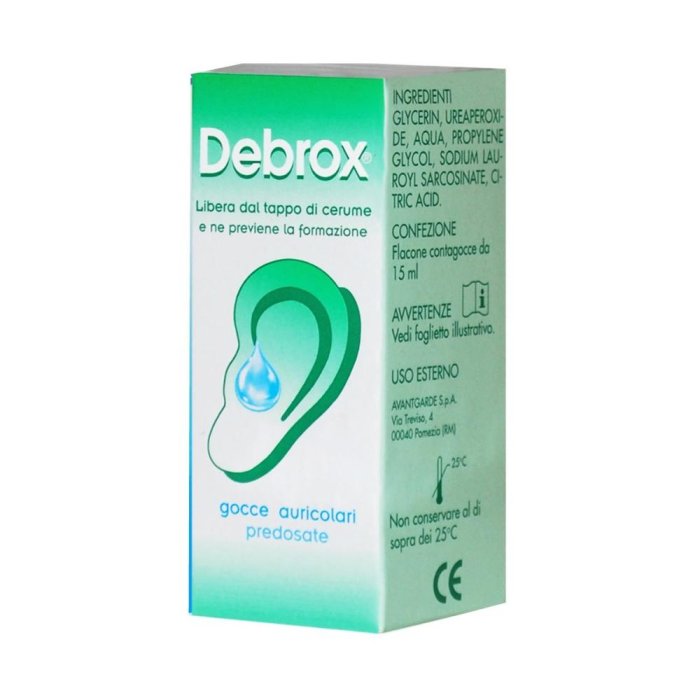 Debrox Gocce Auricolari per la Rimozione del Cerume 15 ml