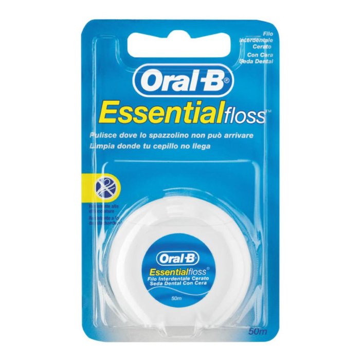 Oral-b Essential Floss Filo Interdentale Cerato 50m