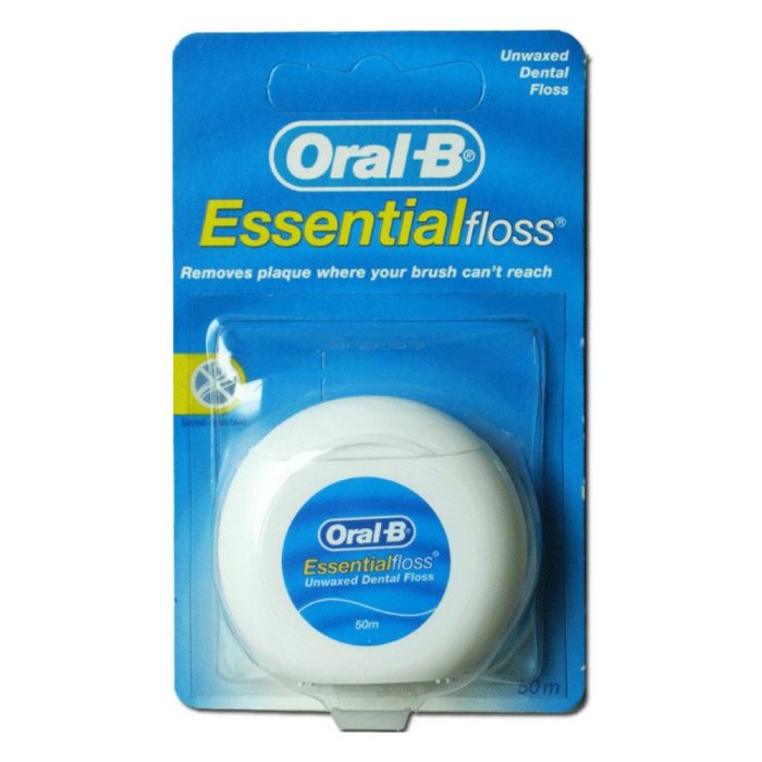 ORAL B Filo Interdentale Essential Floss Non Cerato 50 Metri