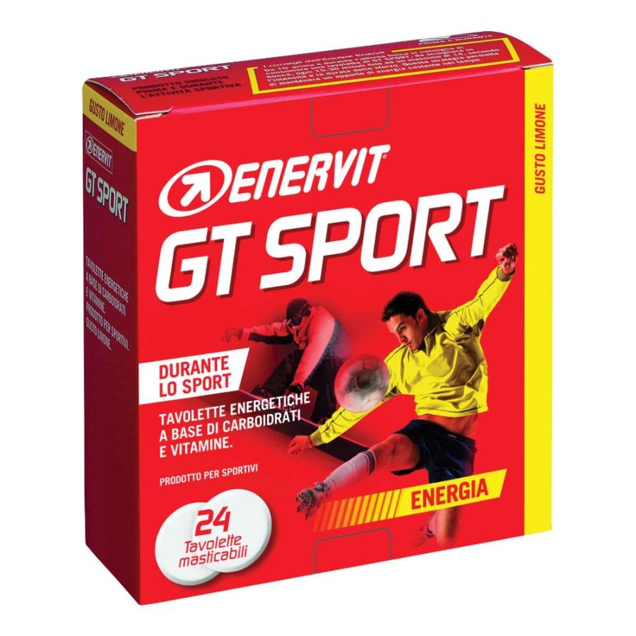 Enervit Sport Carbo Tablets Energia Lemon Flavour 24 Tavolette Enervit Sport Carbo Tablets Energia Lemon Flavour 24 Tavolette