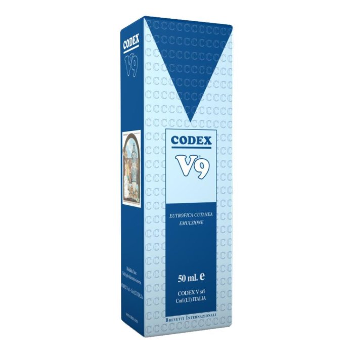 Codex v - V9 Emulsione Eutrofica Cutanea Confezione 50 Ml