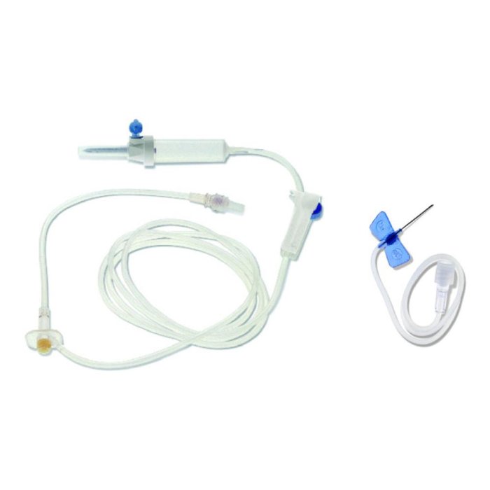 Eurospital Euroset 34Fly Deflussore con Ago a Farfalla G21 1 pezzo