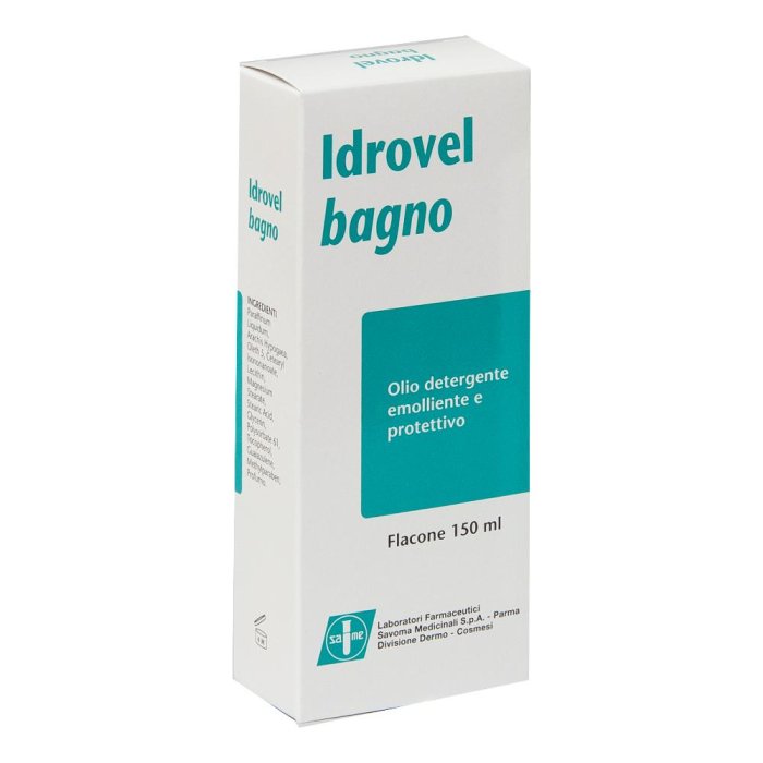 Savoma Medicinali Idrovel Bagno Olio Detergente emolliente e protettivo 150 ml