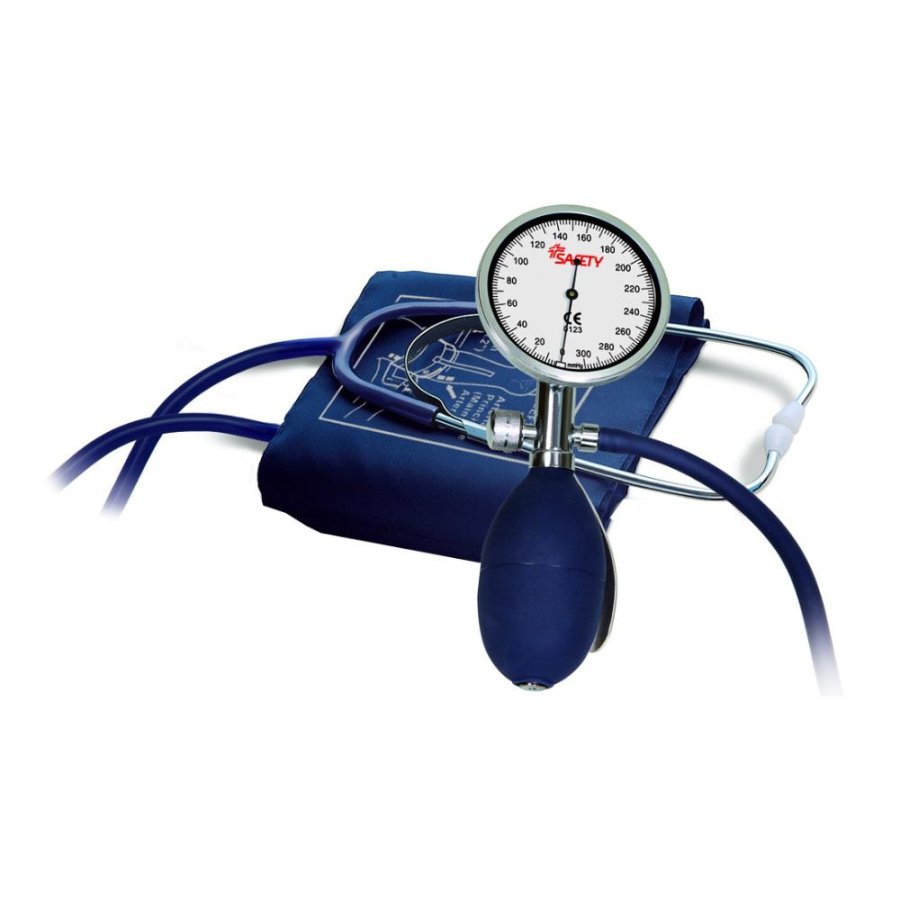 Safety Sfigmomanometro Family Large Display Con manometro aneroide 1 Pezzo