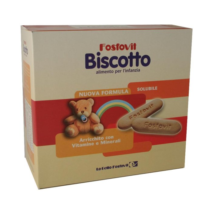 Fosfovit Biscotto Prima Infanzia 750 g – Biscotti per Bambini Arricchiti con Vitamine e Sali Minerali