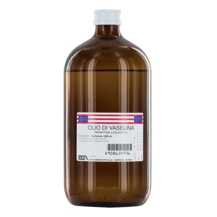 Zeta Olio di Vaselina 1000 ml - olio paraffinico per uso esterno e cutaneo