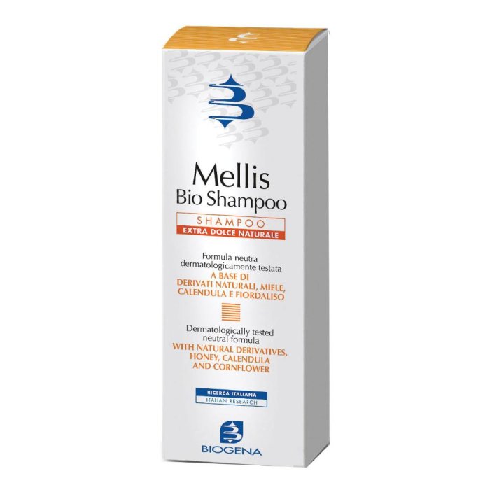 Mellis bioshampoo shampoo extra-dolce naturale per lavaggi frequenti e bambini 200 ml