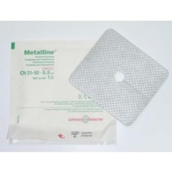 Lohmann & Rauscher Medicazione Tracheostomia Metalline Sterile 8x9cm 50 Pezzi