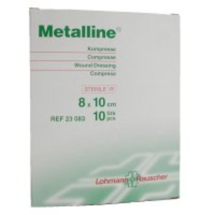Medicazione Metalline Garza In Tnt Alluminizzato 8x10cm 10 Pezzi