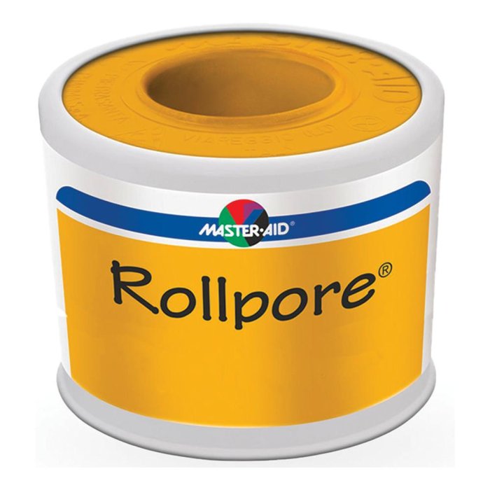 Cerotto In Rocchetto Master-aid Rollpore Tessuto Non Tessuto 5x5