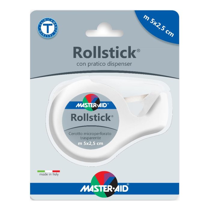 Pietrasanta Pharma Cerotto In Rocchetto Master-aid Rollsilk Seta 5x2,50